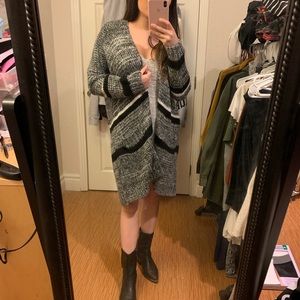 Knit Longline Cardigan